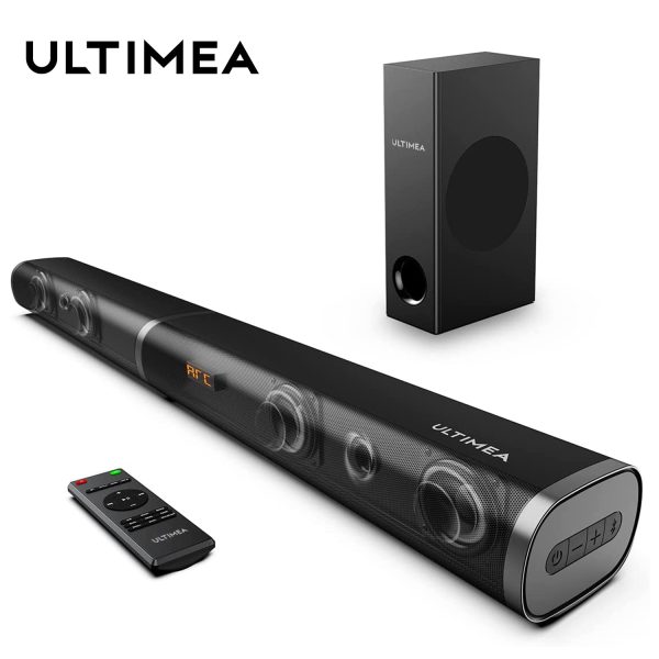 ULTIMEA190W 2.1 TV Soundbar Home Theater Sound System Bluetooth Speakers Sound Bar Subwoofer Support Optical AUX HDMI Speaker