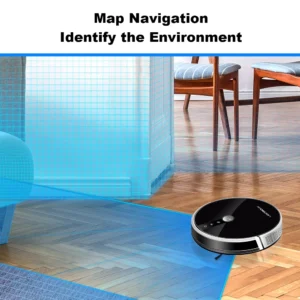LIECTROUX C30B Robot Vacuum Cleaner AI Map Navigation,Smart Partition,WiFi App,6000Pa Suction,Dry and Wet Mopping,Disinfection 2